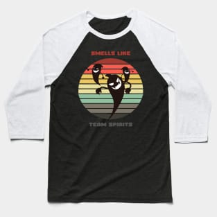 Sunset Ghosts / Smells Like Team Spirits Baseball T-Shirt